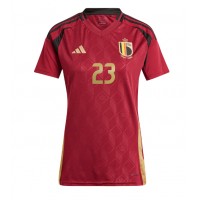 Maglie da calcio Belgio Arthur Vermeeren #23 Prima Maglia Femminile Europei 2024 Manica Corta